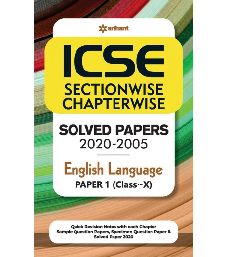 ICSE Chapter Wise Topic Wise Solved Papers English Language Paper 1 Class 10 | Latest Edition ICSE Class 10 - SchoolChamp.net